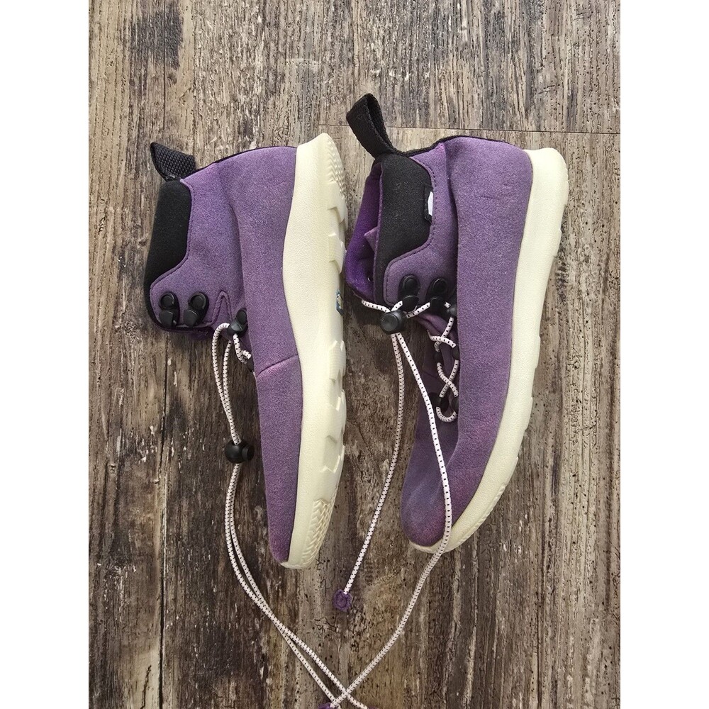 Native Junior Size 2 AP Purple Fabric Mid Top Hiking Shoes